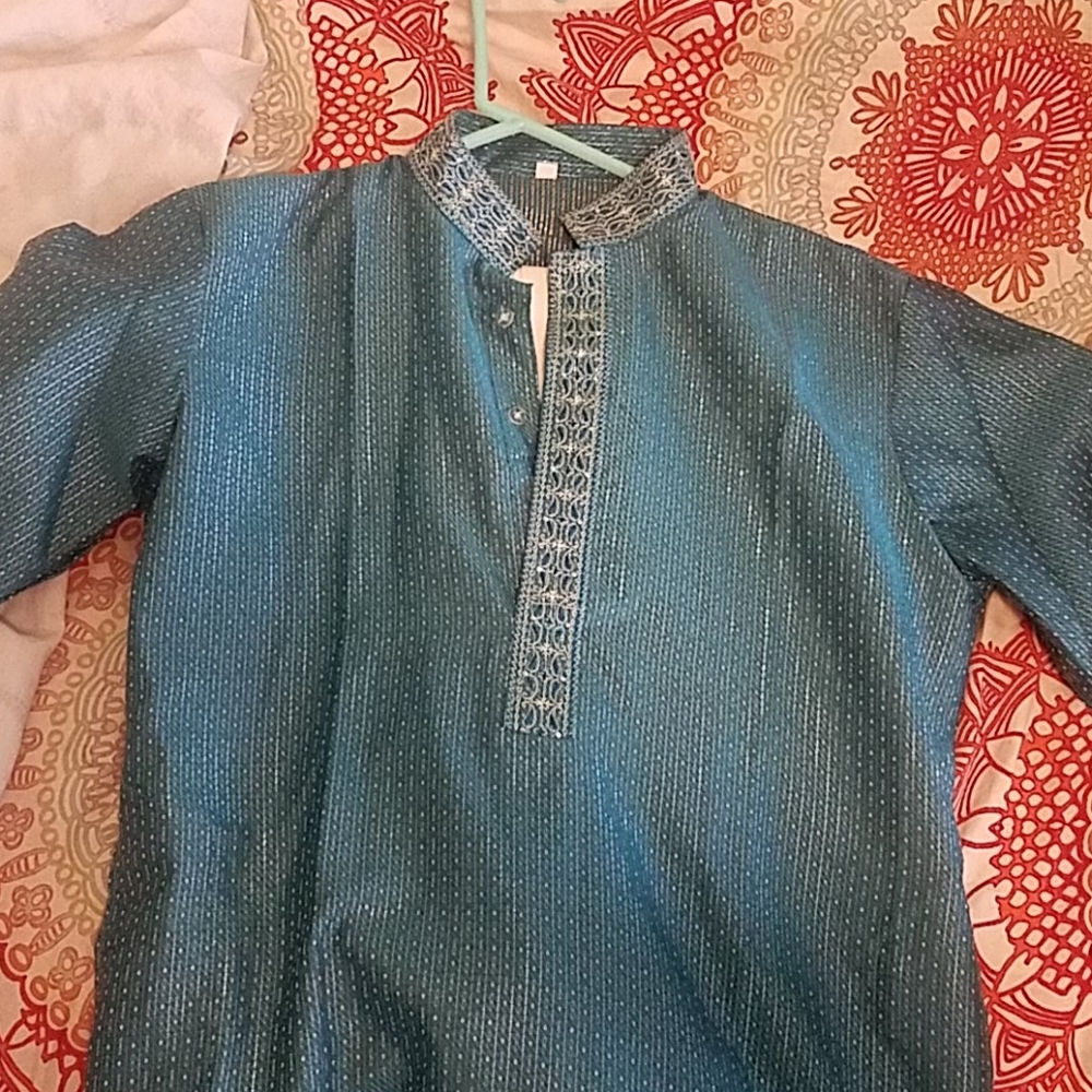 Indian silk kurta set